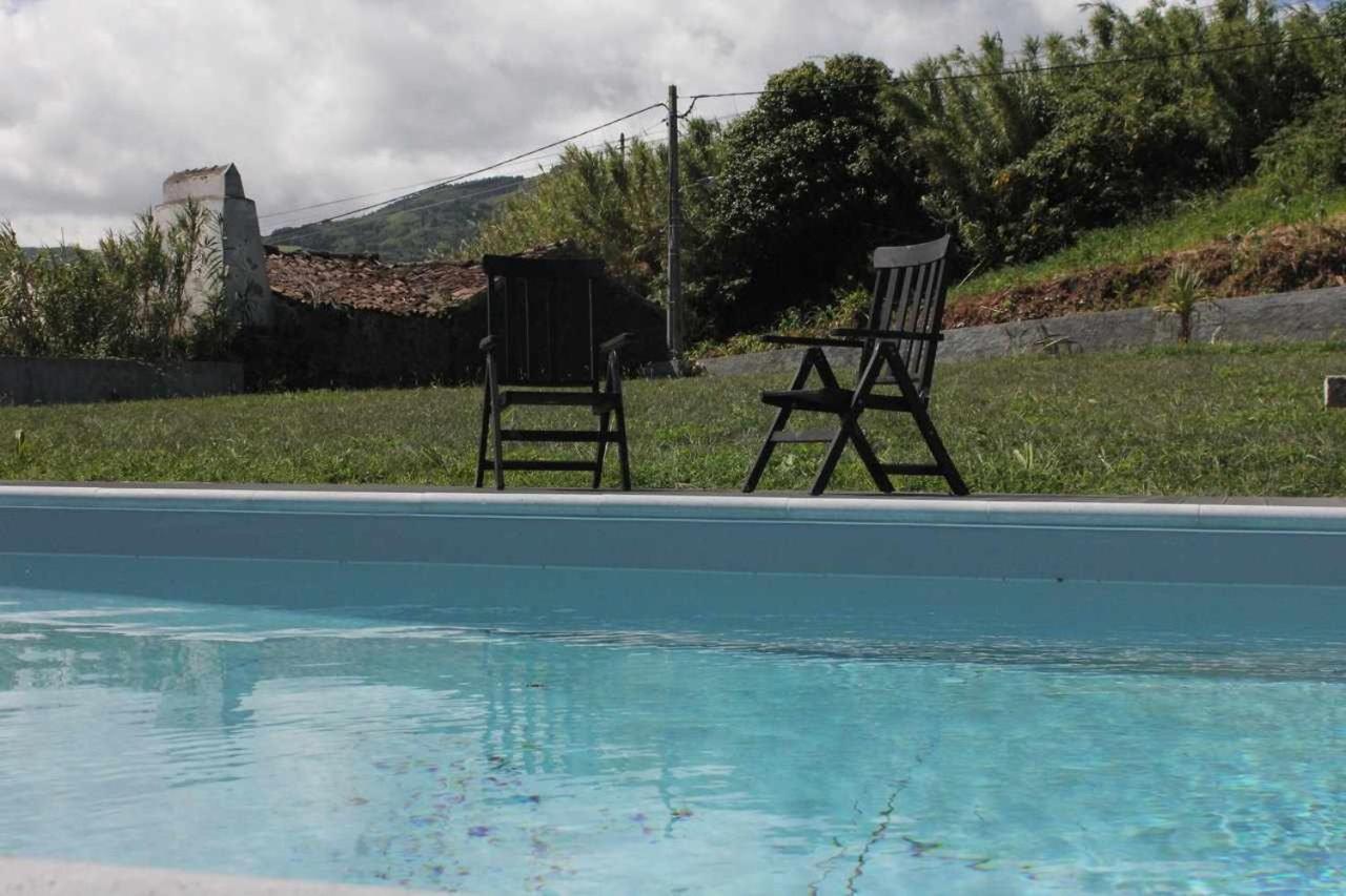Casas do Forneiro A Casa Casa para casal com piscina e vista magnífica Nordeste (Azores) Exterior foto